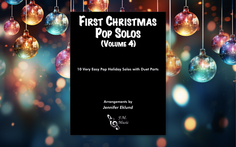 First Christmas Pop Solos: Volume 4