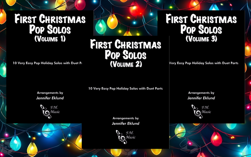 First Christmas Pop Solos Songbooks