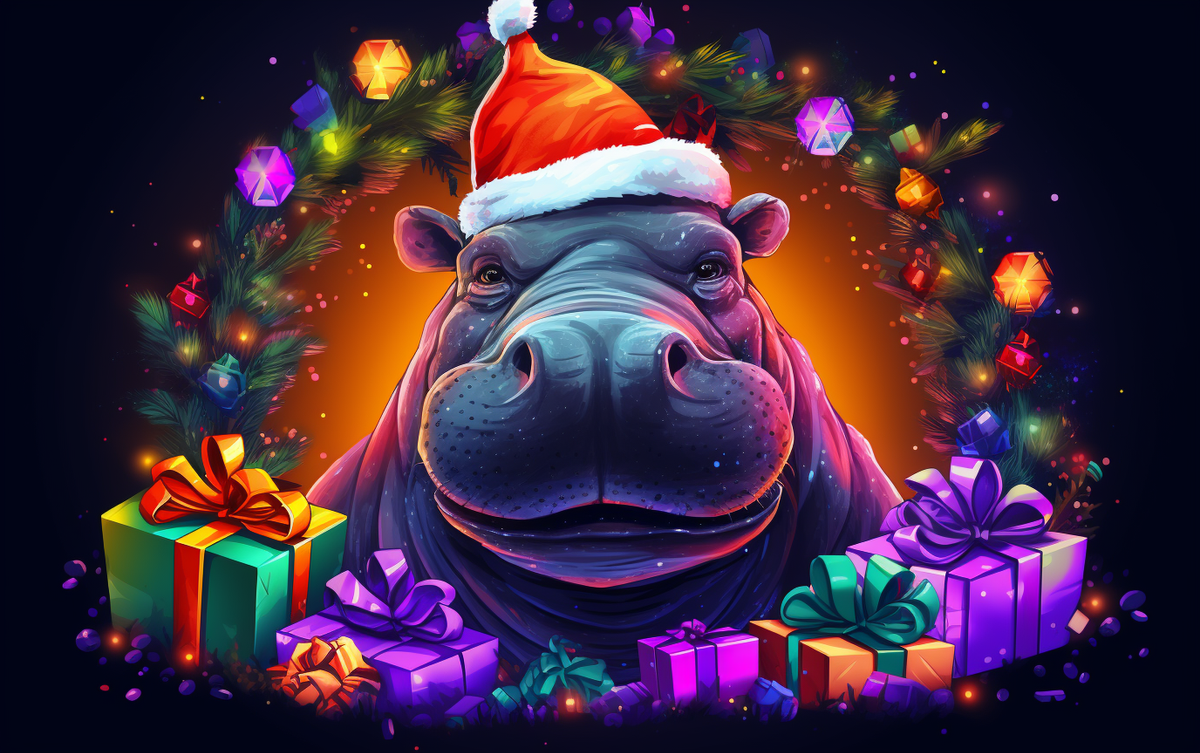 Christmas Sheet Music: "I Want a Hippopotamus for Christmas" 