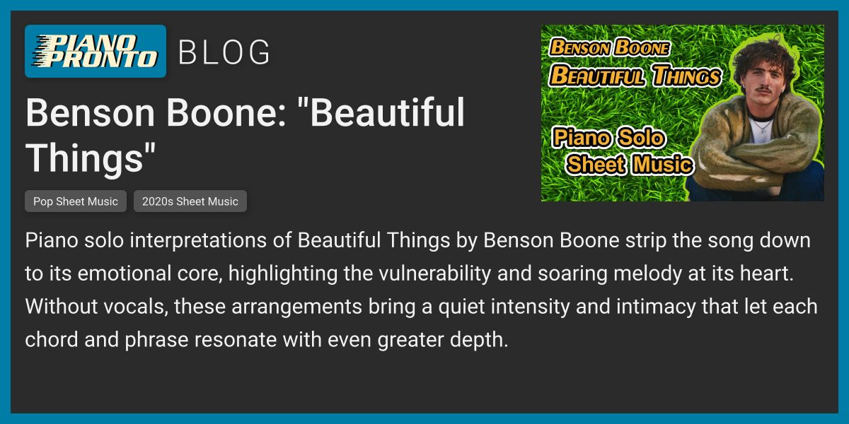 Benson Boone: 