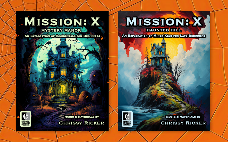 Composers Corner: "Mission: X" Mini-Books by Chrissy Ricker