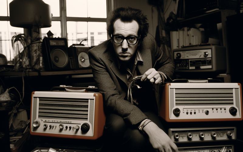 Elvis Costello: "Radio, Radio" Piano Sheet Music 