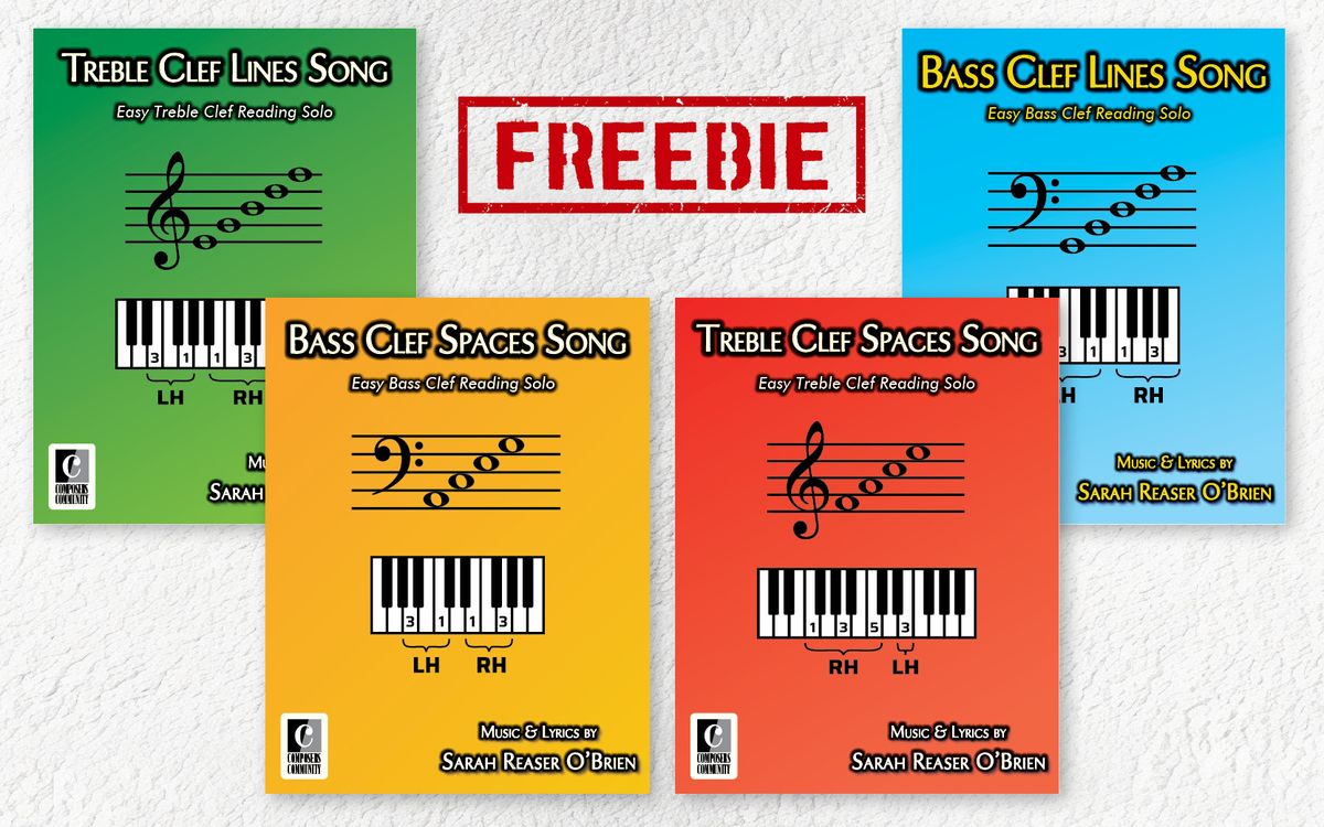 Freebies: Lines & Spaces Songs